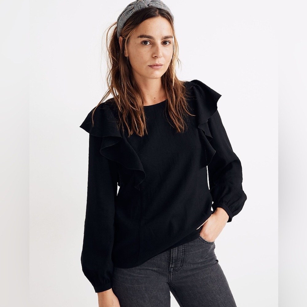 Madewell Ruffle Top
